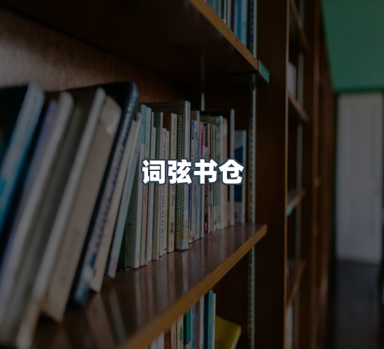 关于词弦书仓